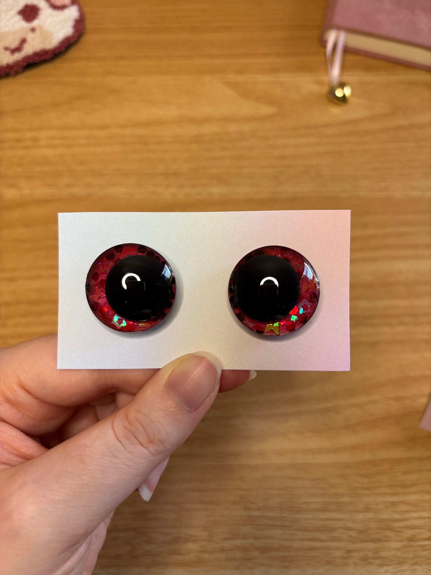 Yeux de sécurité personnalisés - peints à la main