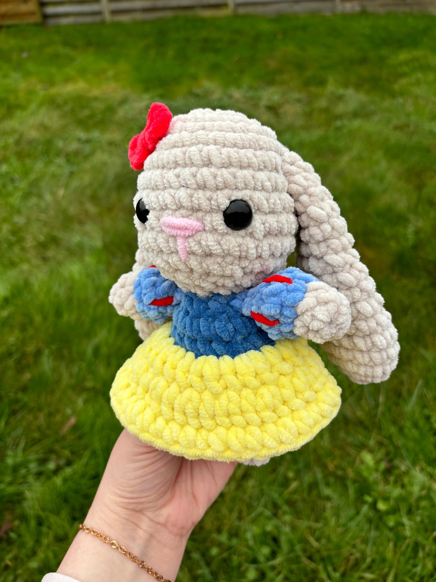 Patron Lapine Blanche Neige 🍎