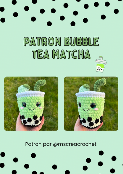 Patron Bubble tea matcha 🍵