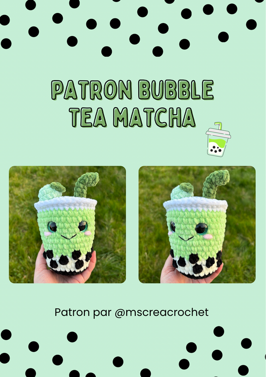 Patron Bubble tea matcha 🍵