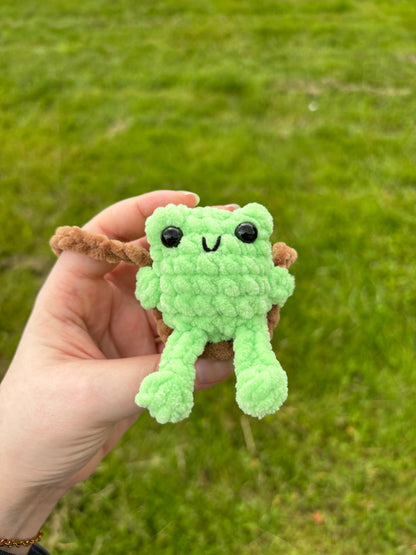 Patron grenouille pour rétroviseur