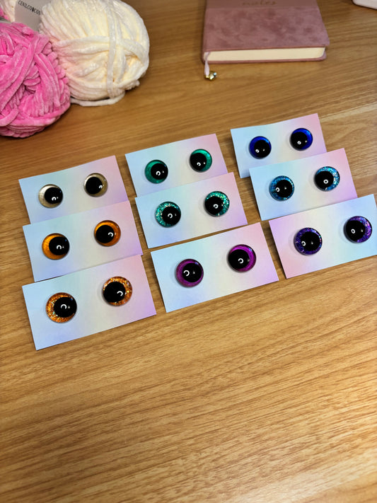 Yeux de sécurité personnalisés (20mm)- peints à la main