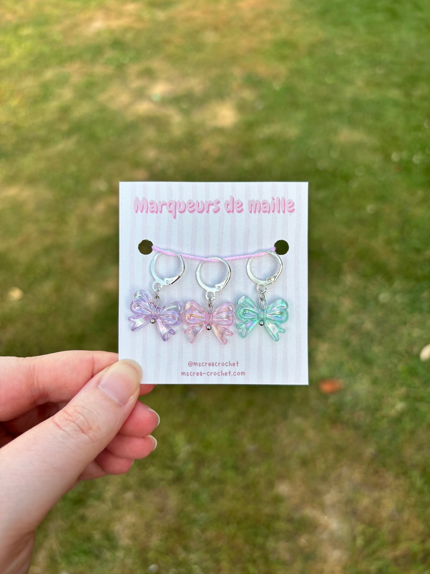 Marqueurs de mailles – Lot de 3
