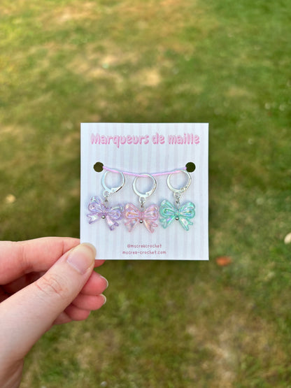 Marqueurs de mailles – Lot de 3