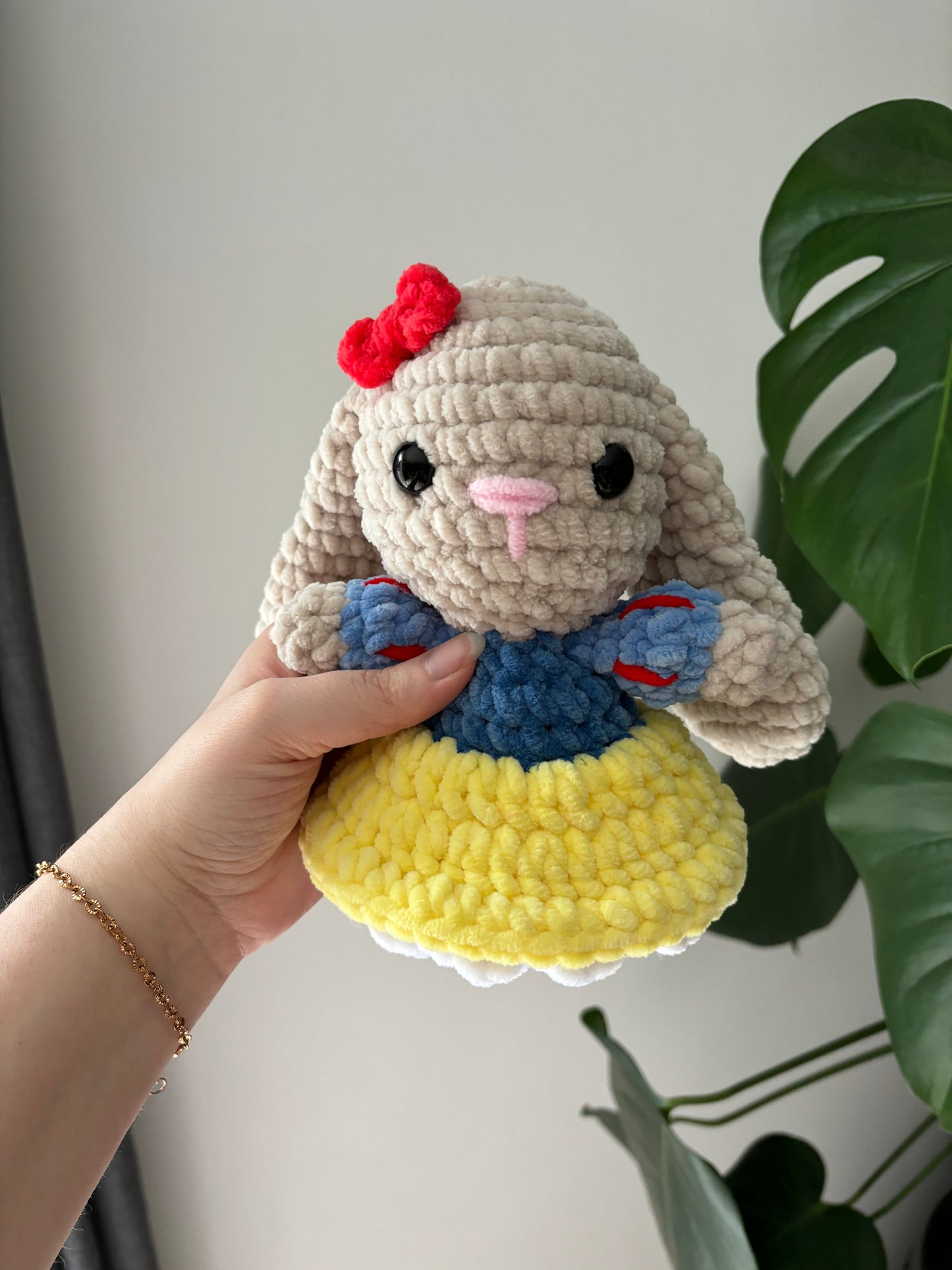 Patron Lapine Blanche Neige 🍎