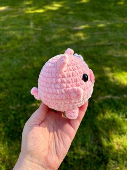 Patron cochon fleur