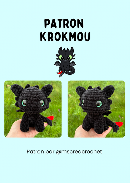 Patron Krokmou/ Toothless