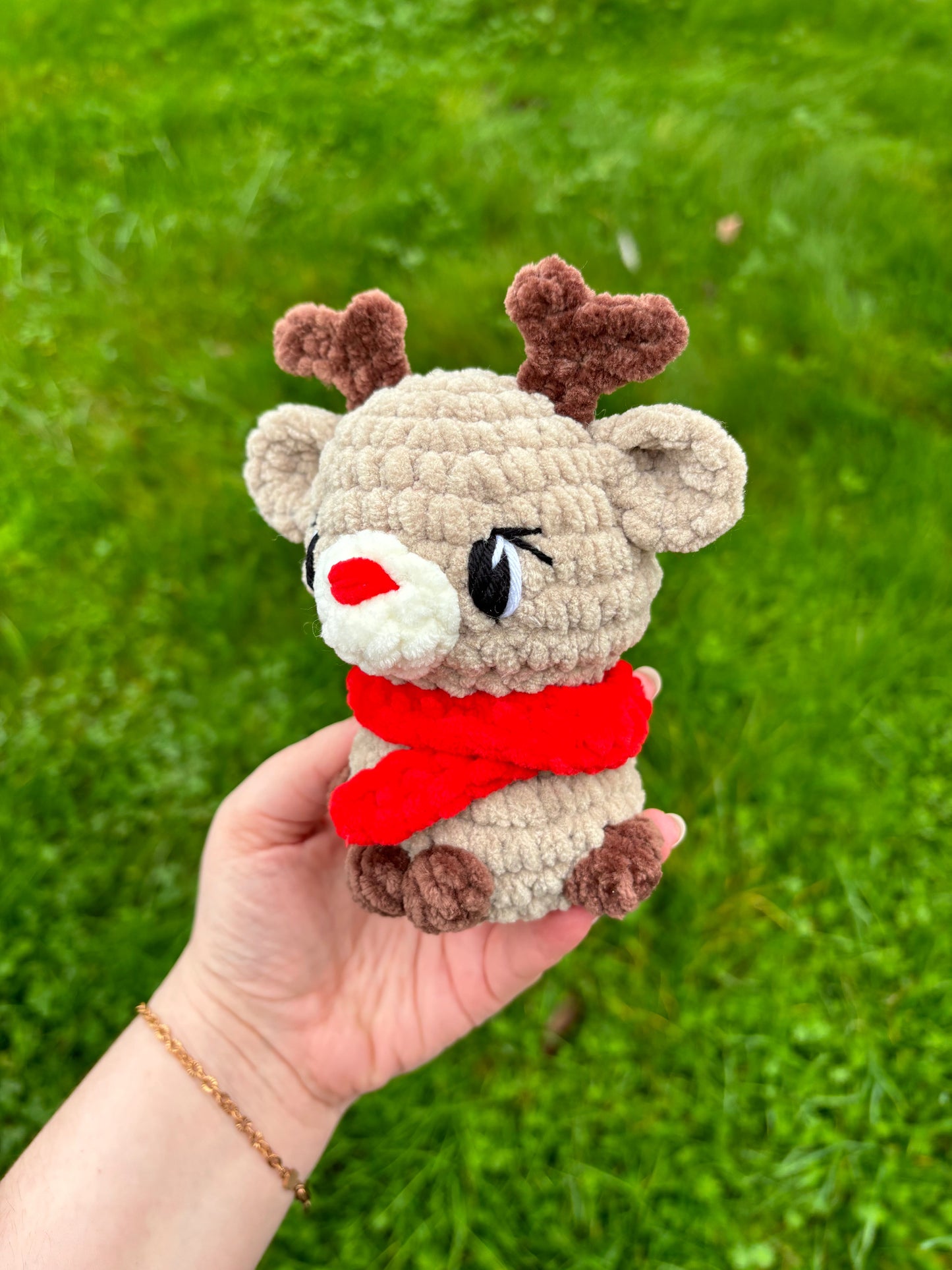 Patron mini renne de Noël 🦌