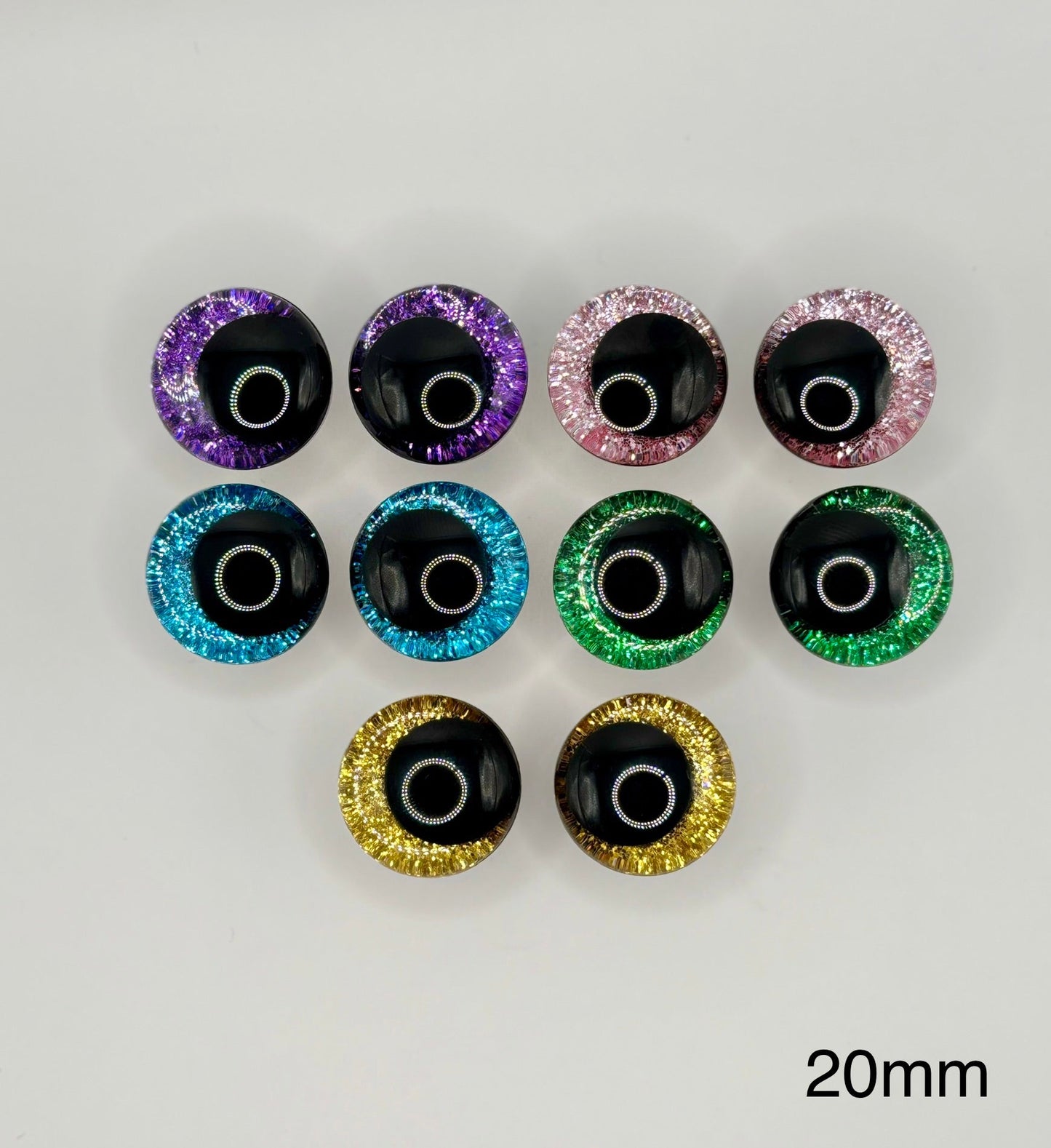 Yeux de sécurité (12mm - 30mm)