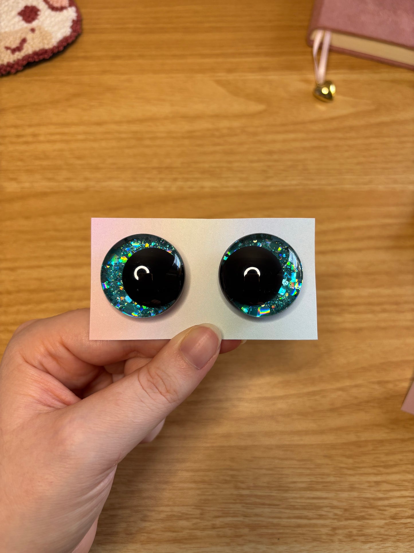 Yeux de sécurité personnalisés - peints à la main