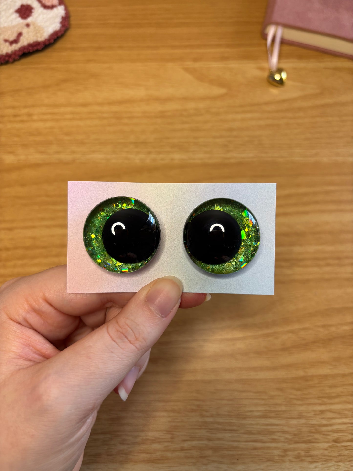 Yeux de sécurité personnalisés - peints à la main