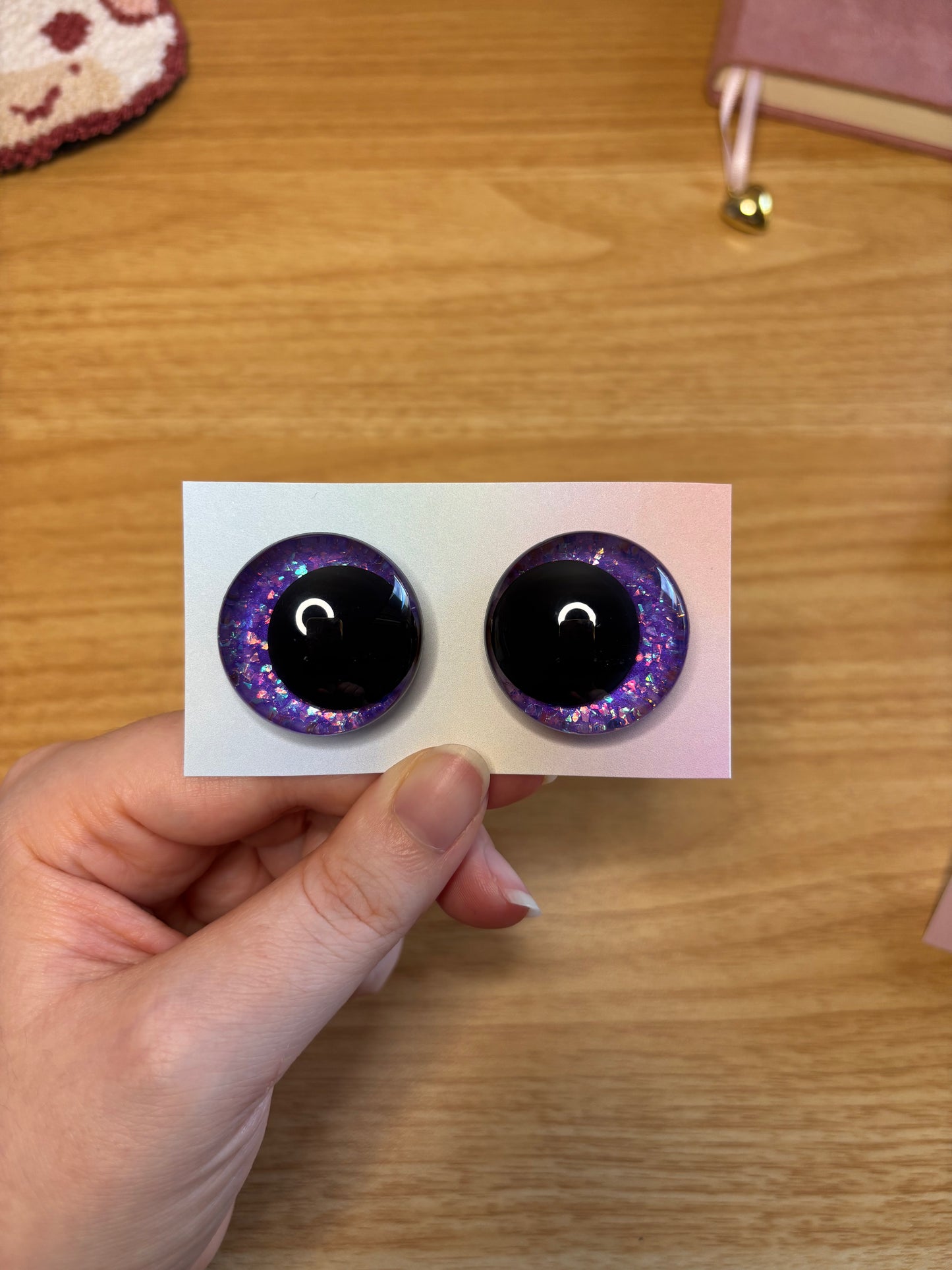 Yeux de sécurité personnalisés - peints à la main