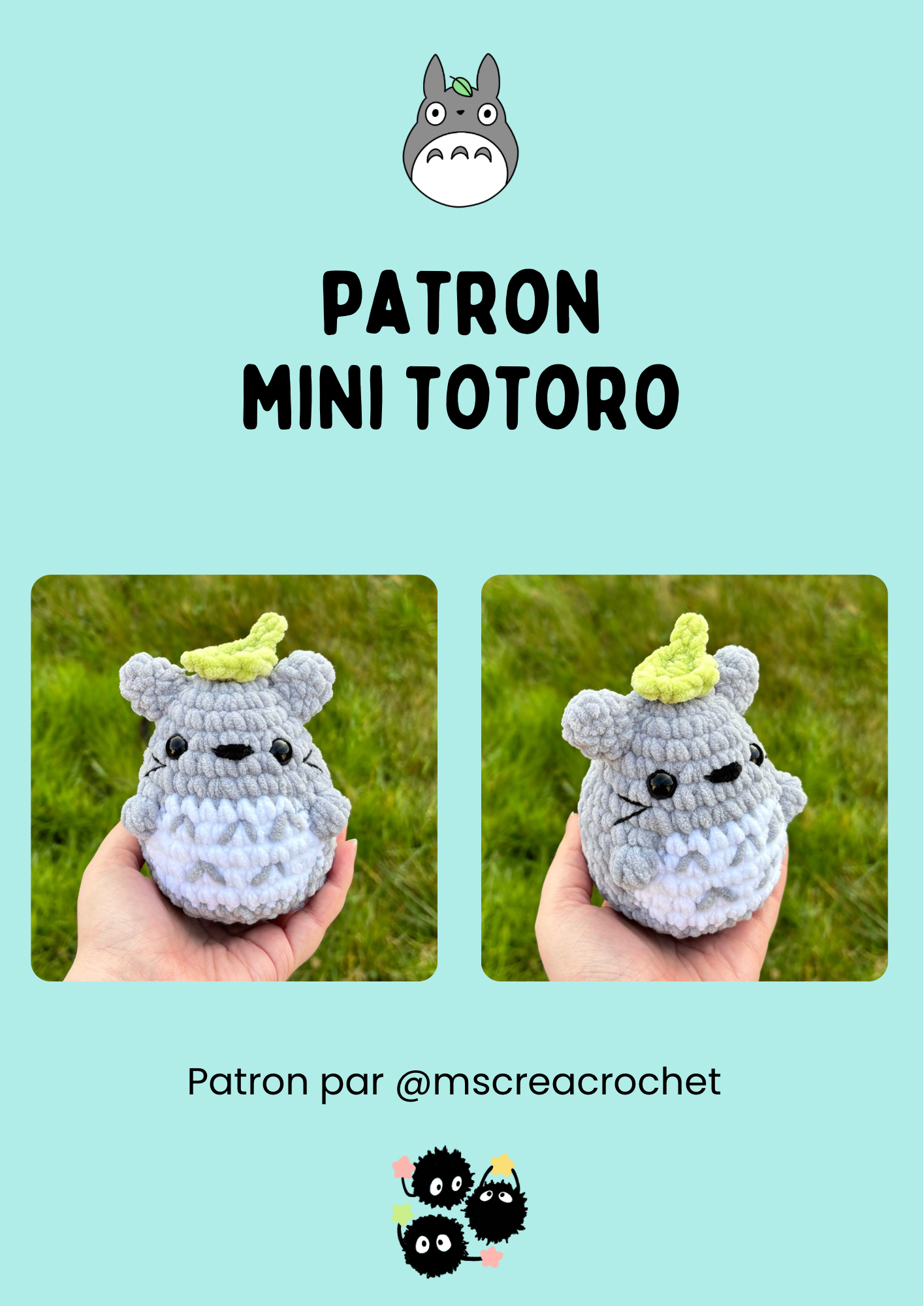 Patron mini Totoro
